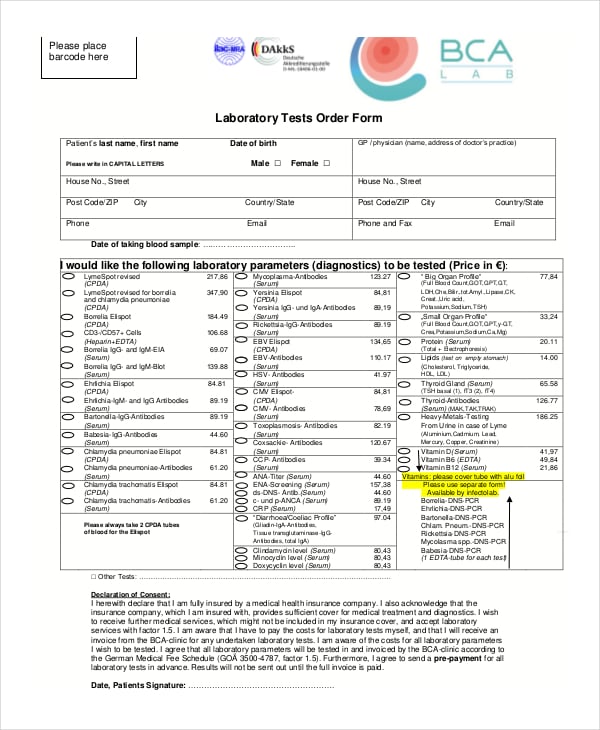 laboratory-specimen-tracking-form-in-word-and-pdf-formats