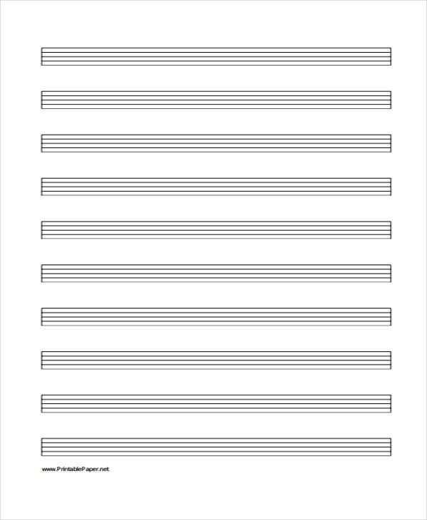 30 Lined Paper Templates