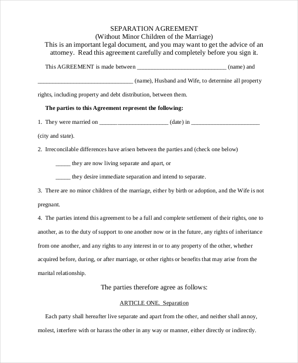 47+ Basic Agreement Forms - Word, PDF