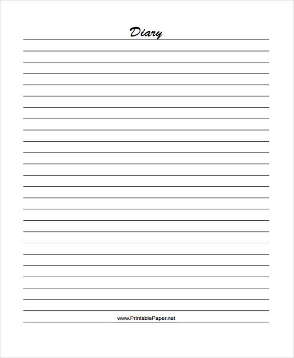 30+ Lined Paper Templates