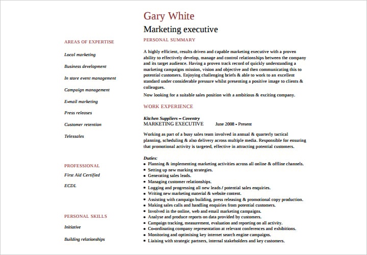 marketing-executives-resume