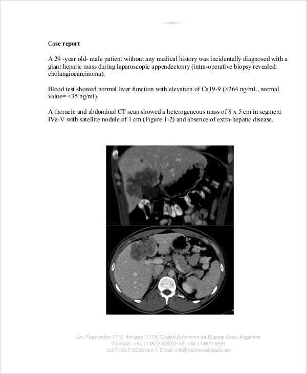 medical history case report