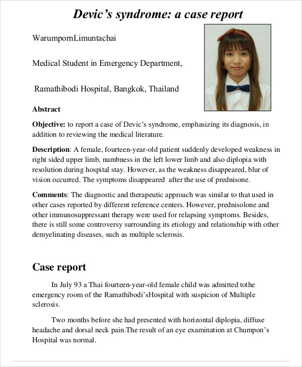 case study medical journal