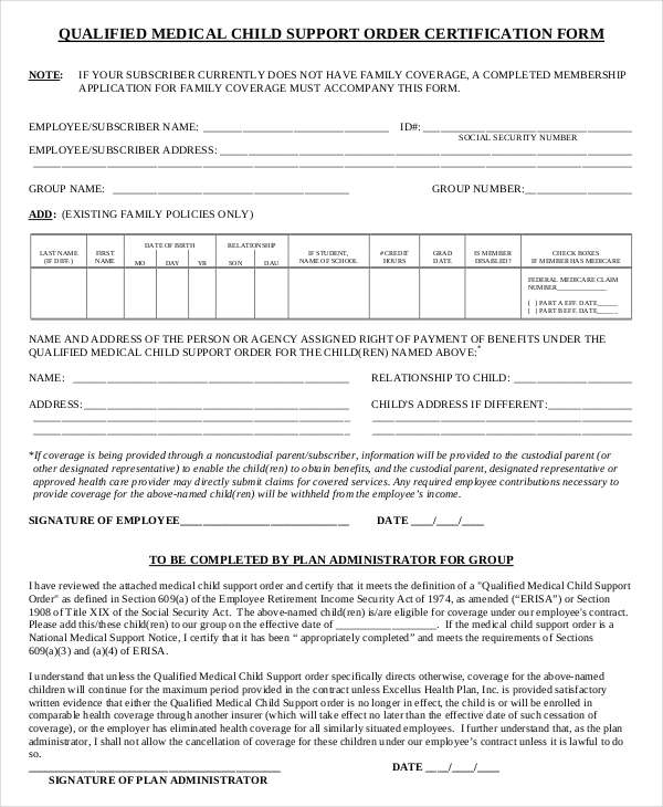 Medical Order Forms 11+ Free Word, PDF Format Download