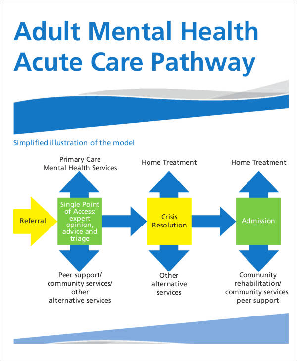 mental health care plan for adults