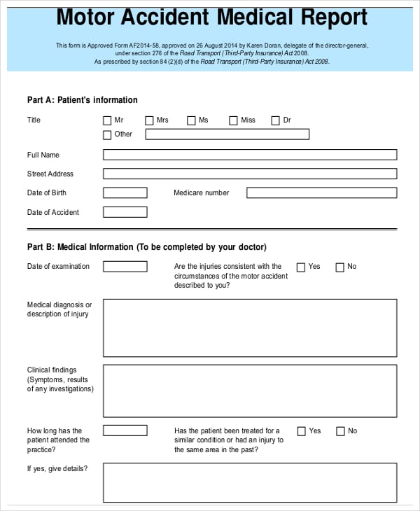 42 Medical Report Samples Word Pdf Photoshop Illustrator Indesign Apple Page Ms Publisher 5958