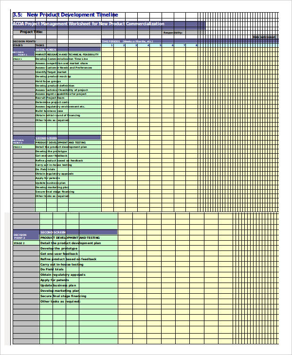 9+ Excel Timeline Templates Free Samples, Examples Format Download