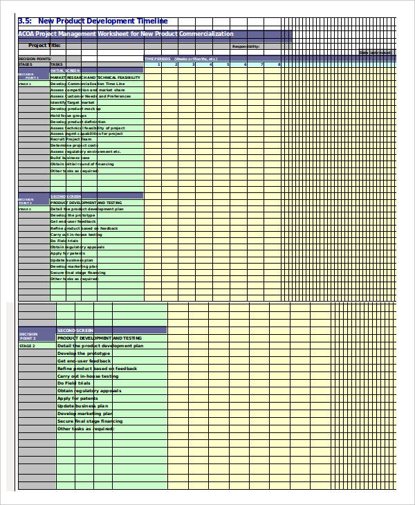 9+ Excel Timeline Templates - Free Samples, Examples Format Download