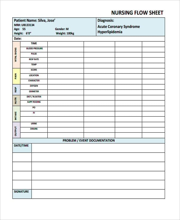 nursing-flow-sheet-template