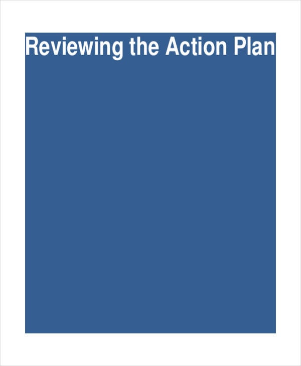 performance review action plan