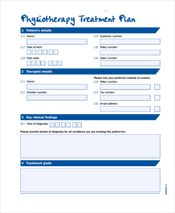 35 Treatment Plan Templates
