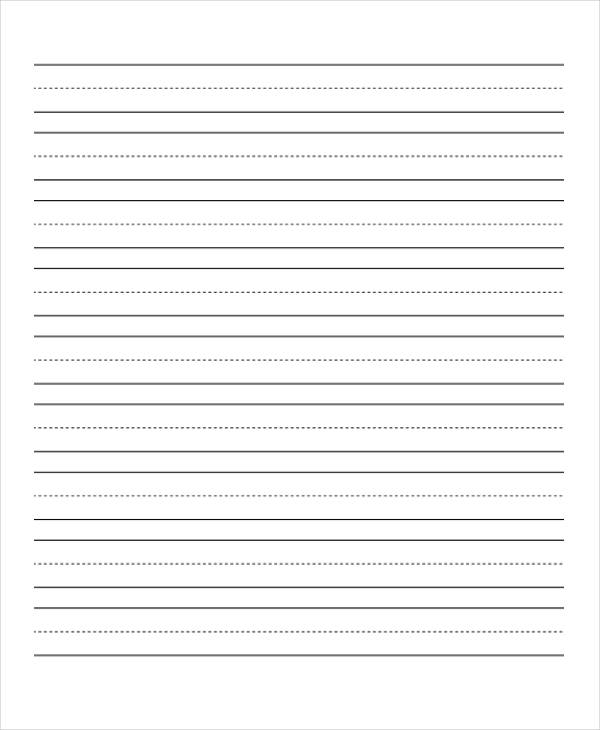 Free Printable Dotted Lined Paper - Get What You Need For Free