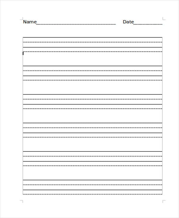 25 free lined paper templates free premium templates