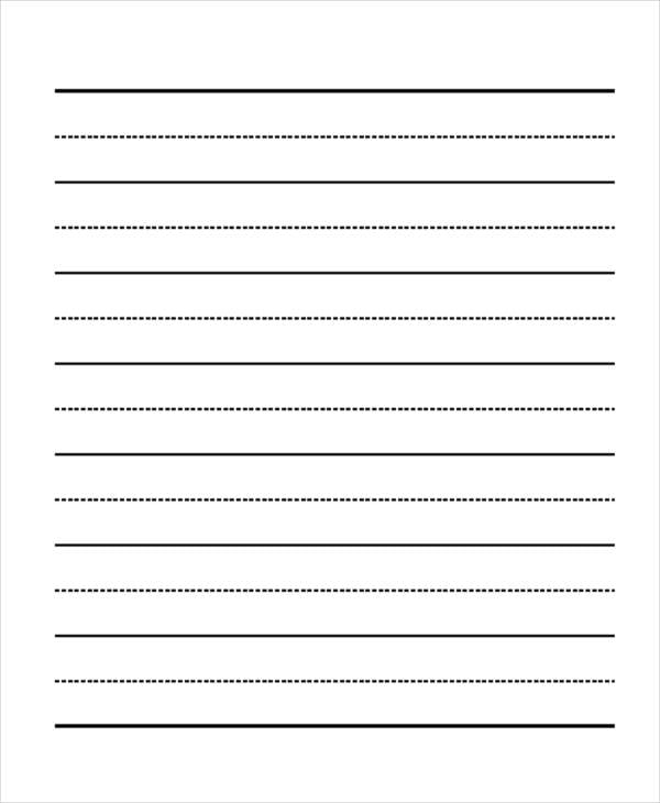 39 Printable Lined Paper Templates 3009