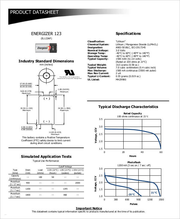 11 Product Sheet Templates Free Sample Example Format Download