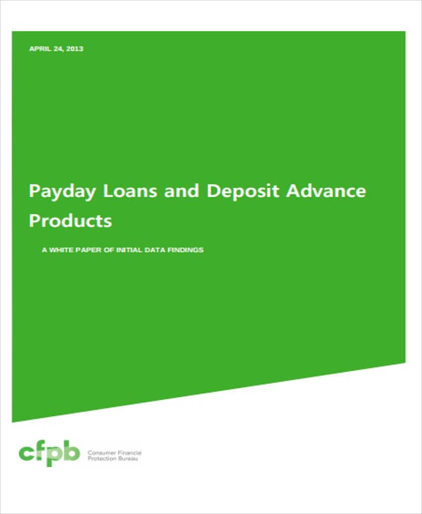 product loan white paper