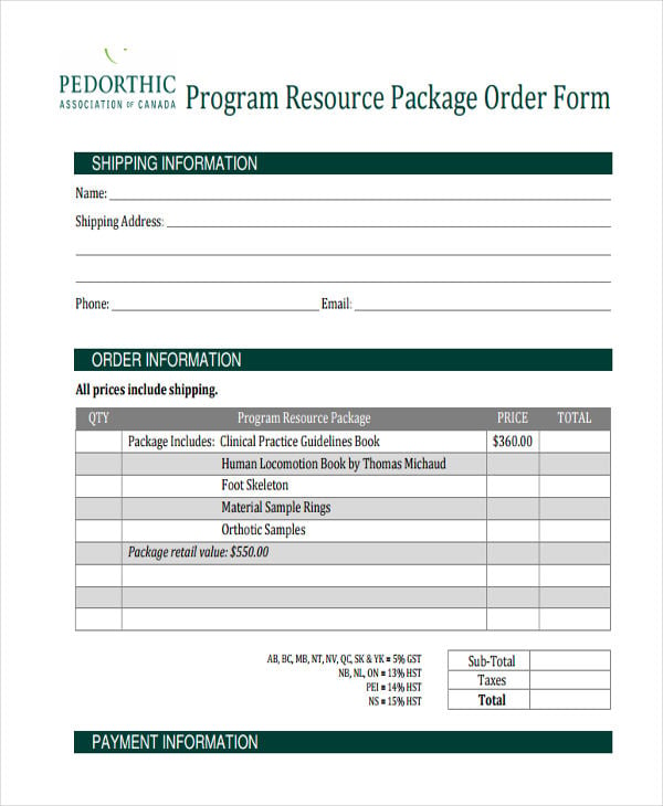 program resource package