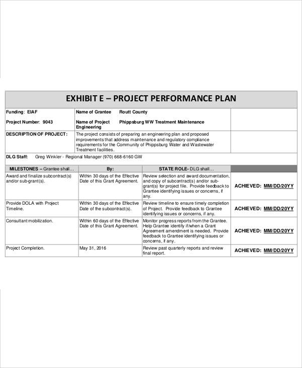 project performance