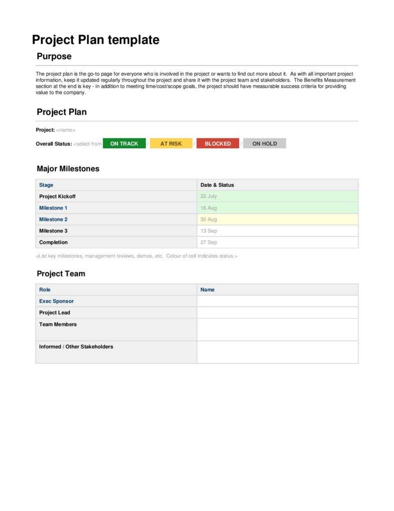 project plan format pdf free downlaod page 001 788x1020