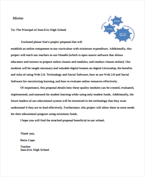 project proposal for high school