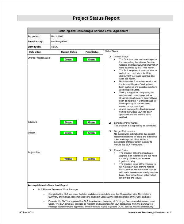 26+ Project Report Templates - Word, PDF, Docs | Free & Premium Templates