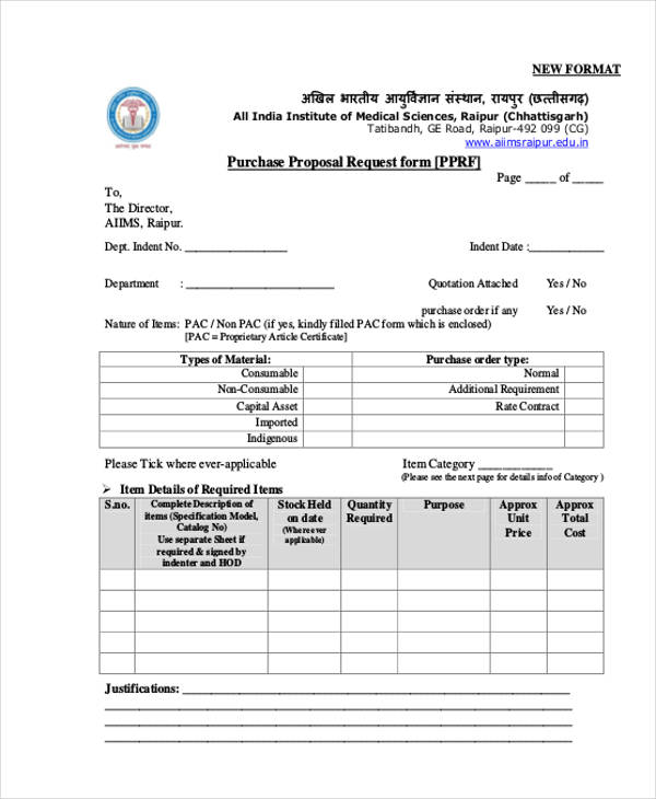 15 Purchase Proposal Templates Word PDF Apple Pages