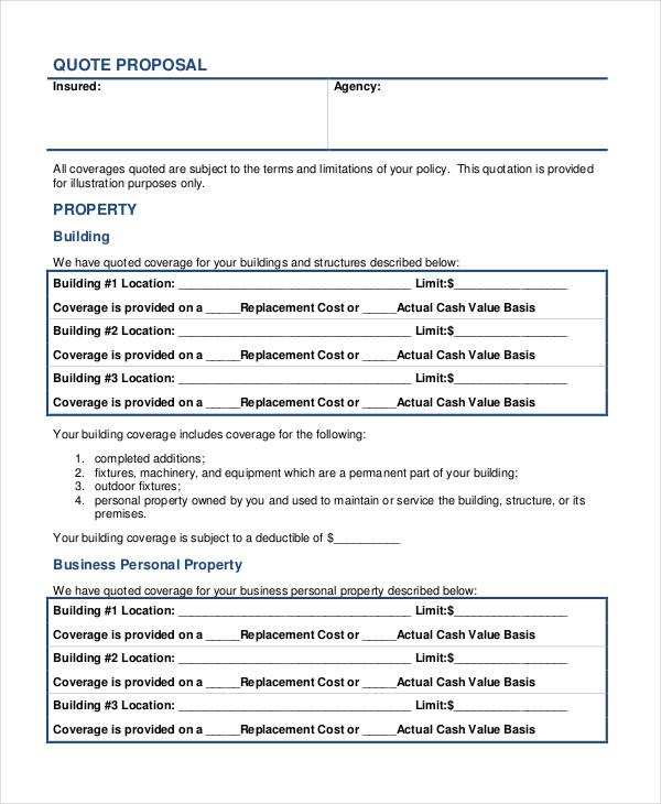 Quotation sample pdf