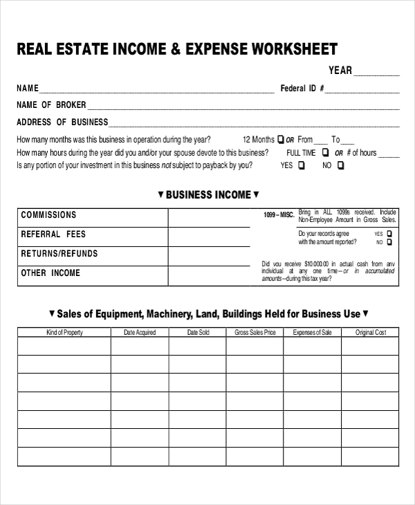 21+ Free Expense Sheet Templates