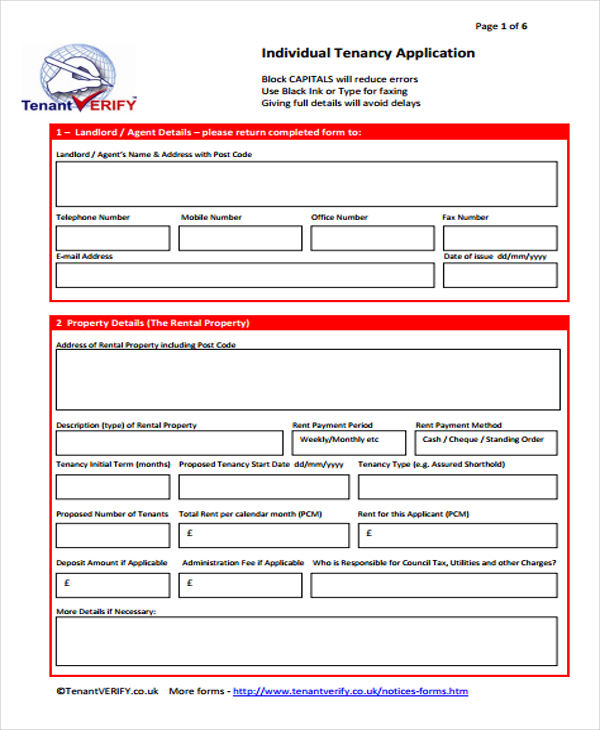 28+ Rental Application in PDF