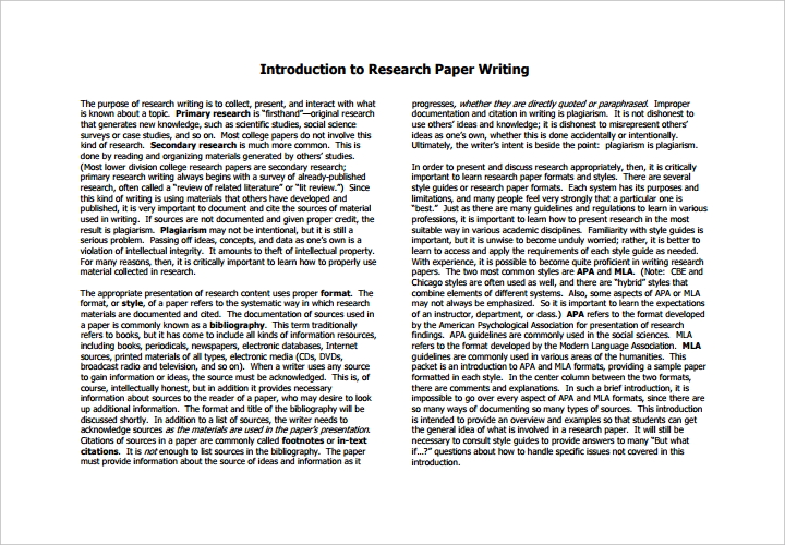 research paper introduction example