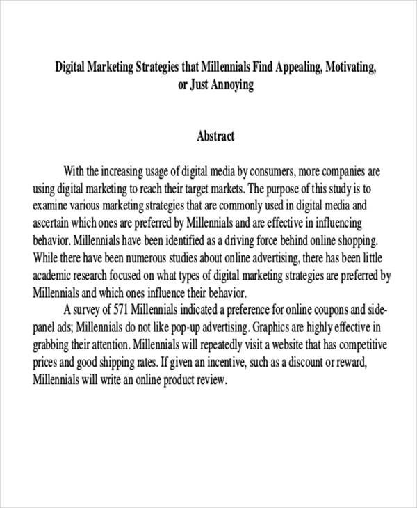 digital marketing strategies research paper