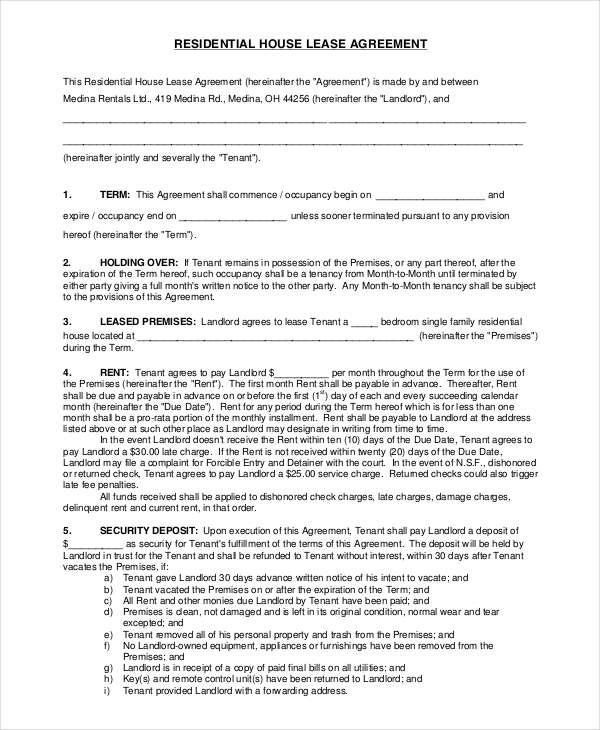 18+ Rent Agreement Format Templates