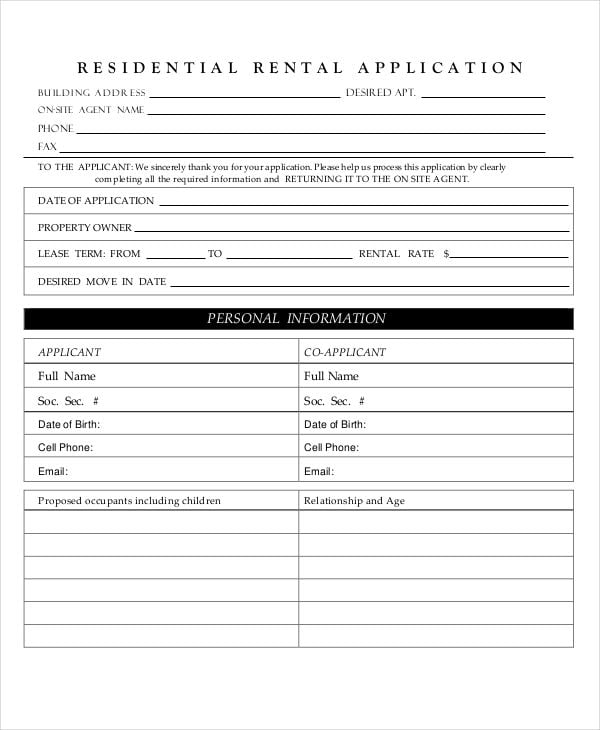 residential rental application1