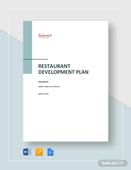 restaurant-development-plan-template