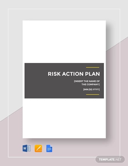 risk action plan template
