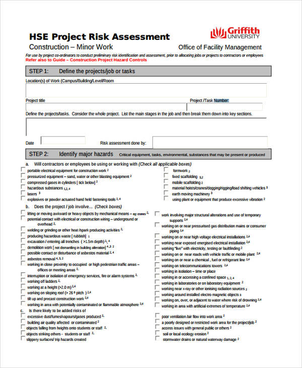 risk-assessment-for-construction-project