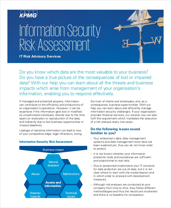 security risk assessment case study