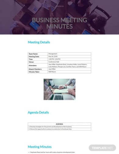 16 Meeting Minutes Templates