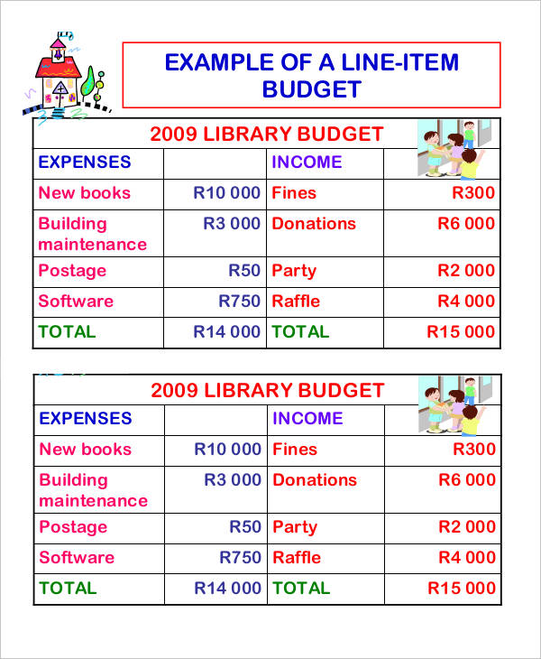 9 School Budget Templates Word PDF Excel