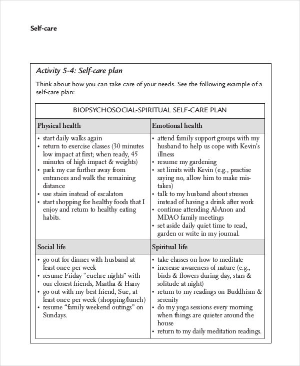 15 Care Plan Templates PDF Google Docs MS Word Pages Samples 