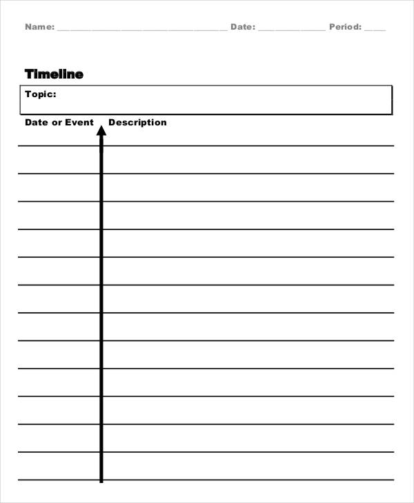 Vertical Timeline Templates 5+ Free Samples, Examples Format Download