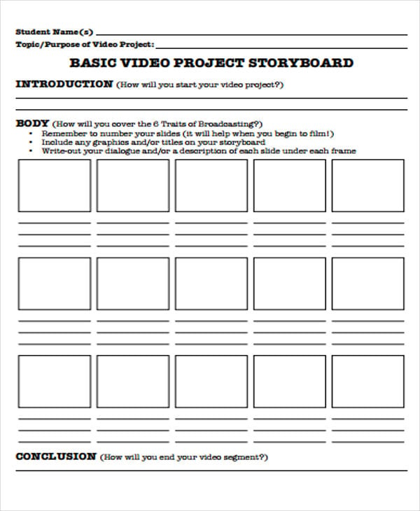 storyboard-for-video-project