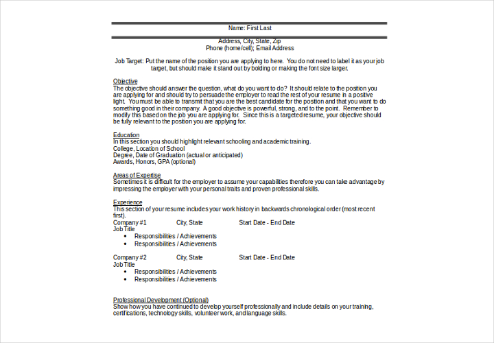 targeted-resume-in-doc