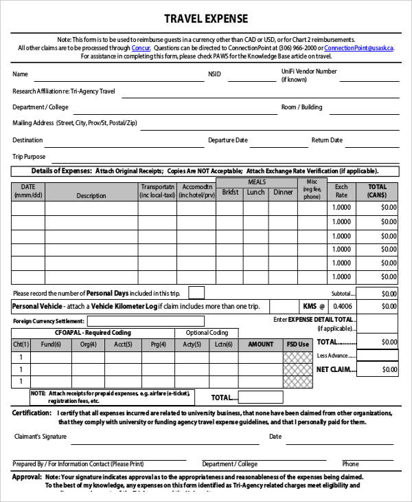 33+ Expense Sheet Templates