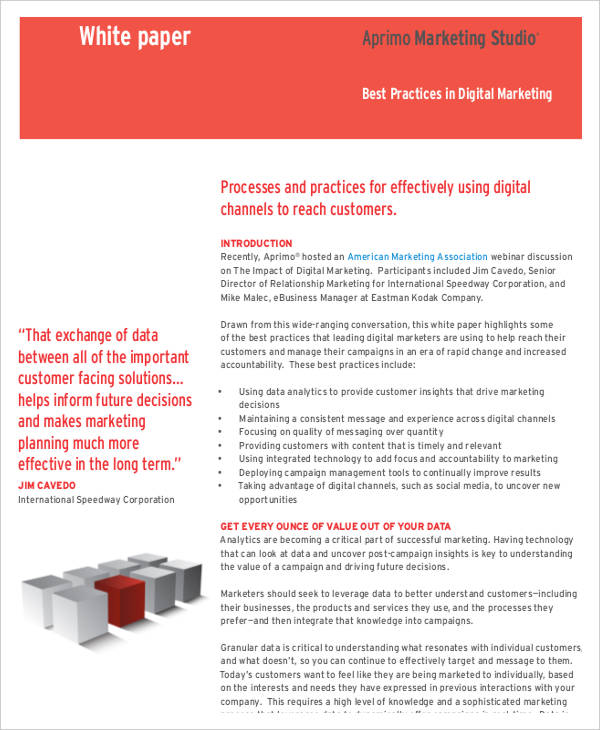 white paper on digital marketing