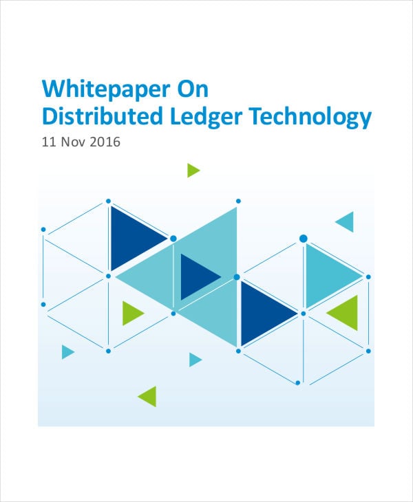 whitepaper on distributed ledger technology