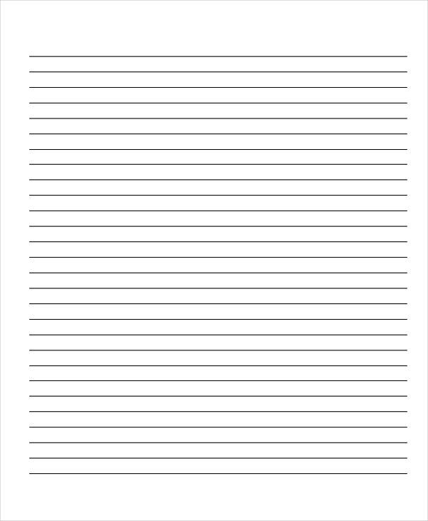 30+ Lined Paper Templates