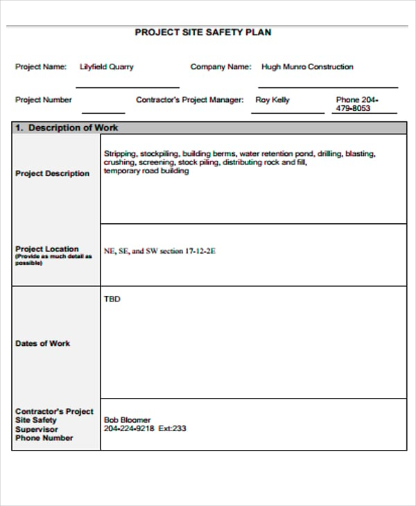 Free Safe Systems Of Work Template Printable Template vrogue co