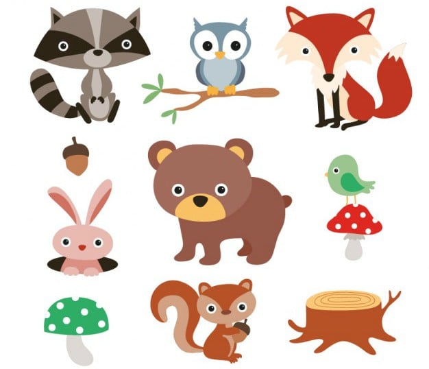 22+ Cute Animal Illustrations