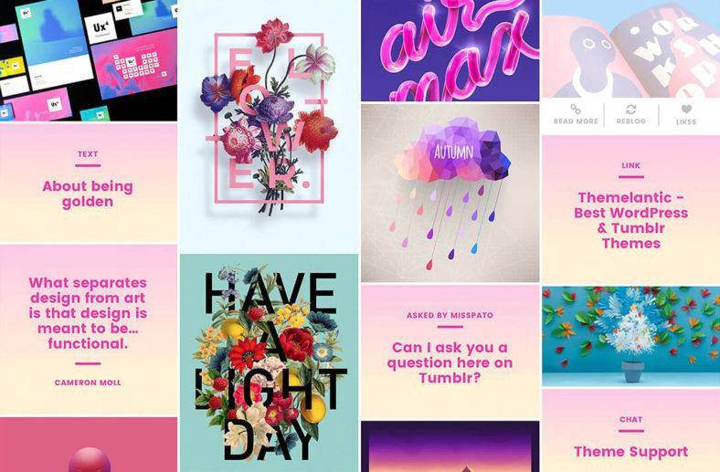 8+ Creative Tumblr Themes for Portfolios and Blogs